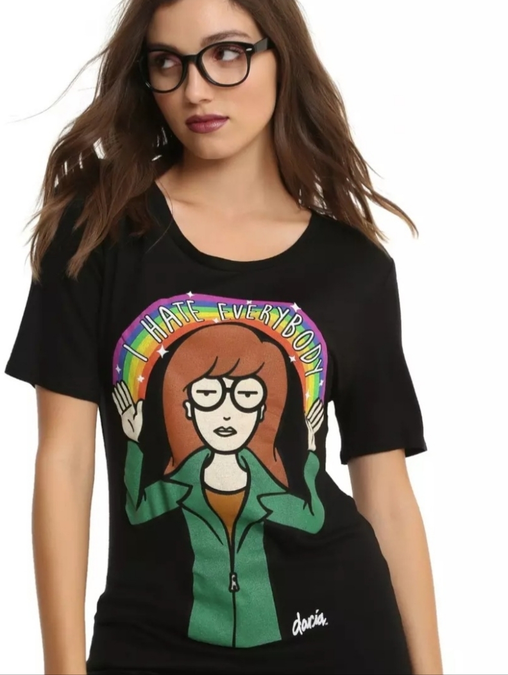 MTV's Daria "Hate Everybody" Women's Tee (2017)